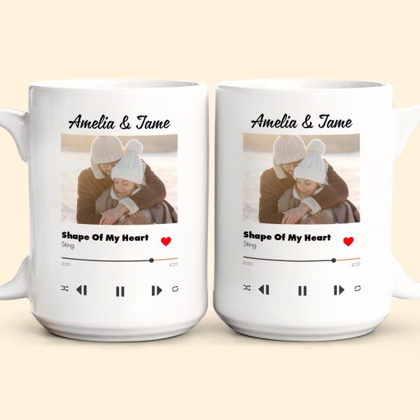 Custom Favorite Couple Song - Personalized Photo Mug Custom Favorite Couple Song - Personalized Photo Mug