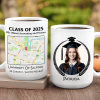 Custom Map Photo Graduation Gift Personalized Graduation Senior Coffee Mug 890335