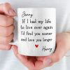 Custom Mug - Personalized Anniversary Wedding Gifts For Husband And Wife, Him And Her - Forever Starts With Us Custom Mug - Personalized Anniversary Wedding Gifts For Husband And Wife, Him And Her - Forever Starts With Us