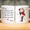 Custom Mug - Personalized Anniversary Wedding Gifts For Husband And Wife, Him And Her - Forever Starts With Us Custom Mug - Personalized Anniversary Wedding Gifts For Husband And Wife, Him And Her - Forever Starts With Us