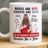 Custom Mug - Personalized Anniversary Wedding Gifts For Husband And Wife, Him And Her - Home Is Your Arms Custom Mug - Personalized Anniversary Wedding Gifts For Husband And Wife, Him And Her - Home Is Your Arms