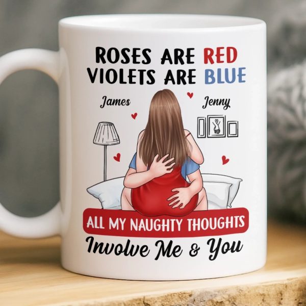 Custom Mug - Personalized Anniversary Wedding Gifts For Husband And Wife, Him And Her - Home Is Your Arms Custom Mug - Personalized Anniversary Wedding Gifts For Husband And Wife, Him And Her - Home Is Your Arms