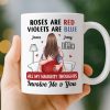 Custom Mug - Personalized Anniversary Wedding Gifts For Husband And Wife, Him And Her - Home Is Your Arms Custom Mug - Personalized Anniversary Wedding Gifts For Husband And Wife, Him And Her - Home Is Your Arms