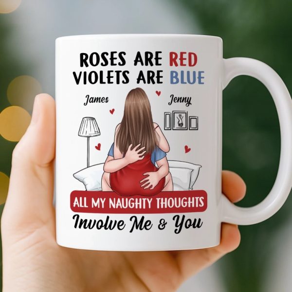 Custom Mug - Personalized Anniversary Wedding Gifts For Husband And Wife, Him And Her - Home Is Your Arms Custom Mug - Personalized Anniversary Wedding Gifts For Husband And Wife, Him And Her - Home Is Your Arms