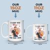 Custom Mug - Personalized Anniversary Wedding Gifts For Husband And Wife, Him And Her - I Won Your Heart Custom Mug - Personalized Anniversary Wedding Gifts For Husband And Wife, Him And Her - I Won Your Heart