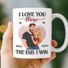 Custom Mug - Personalized Anniversary Wedding Gifts For Husband And Wife, Him And Her - I Won Your Heart Custom Mug - Personalized Anniversary Wedding Gifts For Husband And Wife, Him And Her - I Won Your Heart