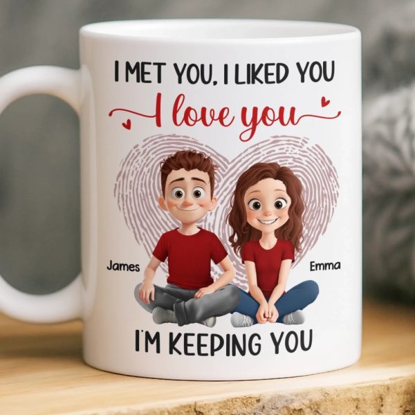 Custom Mug - Personalized Anniversary Wedding Gifts For Husband And Wife, Him And Her - Life Is Sweeter Together Custom Mug - Personalized Anniversary Wedding Gifts For Husband And Wife, Him And Her - Life Is Sweeter Together