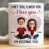 Custom Mug - Personalized Anniversary Wedding Gifts For Husband And Wife, Him And Her - Life Is Sweeter Together Custom Mug - Personalized Anniversary Wedding Gifts For Husband And Wife, Him And Her - Life Is Sweeter Together