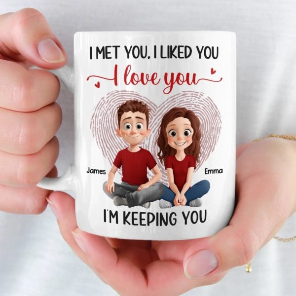 Custom Mug - Personalized Anniversary Wedding Gifts For Husband And Wife, Him And Her - Life Is Sweeter Together Custom Mug - Personalized Anniversary Wedding Gifts For Husband And Wife, Him And Her - Life Is Sweeter Together