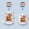 Custom Mug - Personalized Anniversary Wedding Gifts For Husband And Wife, Him And Her - Love Feels Gentle With You Custom Mug - Personalized Anniversary Wedding Gifts For Husband And Wife, Him And Her - Love Feels Gentle With You