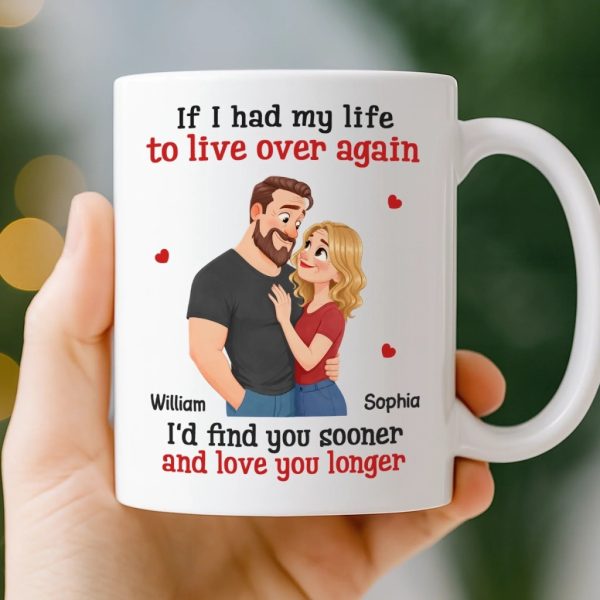 Custom Mug - Personalized Anniversary Wedding Gifts For Husband And Wife, Him And Her - Love You, Annoyingly Forever Custom Mug - Personalized Anniversary Wedding Gifts For Husband And Wife, Him And Her - Love You, Annoyingly Forever