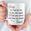Custom Mug - Personalized Anniversary Wedding Gifts For Husband And Wife, Him And Her - Love You More Every Day Custom Mug - Personalized Anniversary Wedding Gifts For Husband And Wife, Him And Her - Love You More Every Day