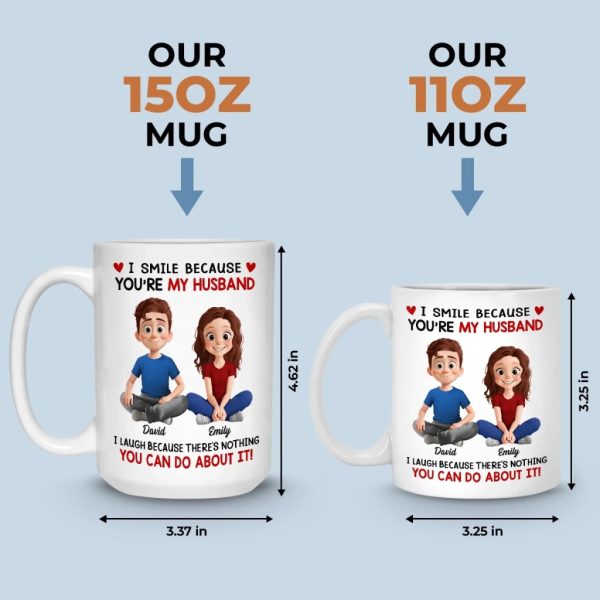 Custom Mug - Personalized Anniversary Wedding Gifts For Husband And Wife, Him And Her - Loving You Always More Custom Mug - Personalized Anniversary Wedding Gifts For Husband And Wife, Him And Her - Loving You Always More