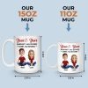 Custom Mug - Personalized Anniversary Wedding Gifts For Husband And Wife, Him And Her - Loving You Is My Favorite Custom Mug - Personalized Anniversary Wedding Gifts For Husband And Wife, Him And Her - Loving You Is My Favorite