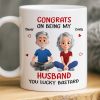 Custom Mug - Personalized Anniversary Wedding Gifts For Husband And Wife, Him And Her - Lucky To Have Me Custom Mug - Personalized Anniversary Wedding Gifts For Husband And Wife, Him And Her - Lucky To Have Me
