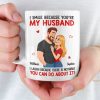 Custom Mug - Personalized Anniversary Wedding Gifts For Husband And Wife, Him And Her - Married You, Smiling Daily Custom Mug - Personalized Anniversary Wedding Gifts For Husband And Wife, Him And Her - Married You, Smiling Daily