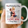Custom Mug - Personalized Anniversary Wedding Gifts For Husband And Wife, Him And Her - One Life One Love Custom Mug - Personalized Anniversary Wedding Gifts For Husband And Wife, Him And Her - One Life One Love