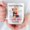 Custom Mug - Personalized Anniversary Wedding Gifts For Husband And Wife, Him And Her - One Life One Love Custom Mug - Personalized Anniversary Wedding Gifts For Husband And Wife, Him And Her - One Life One Love