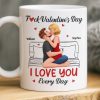 Custom Mug - Personalized Anniversary Wedding Gifts For Husband And Wife, Him And Her - One Life One Love Custom Mug - Personalized Anniversary Wedding Gifts For Husband And Wife, Him And Her - One Life One Love