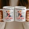 Custom Mug - Personalized Anniversary Wedding Gifts For Husband And Wife, Him And Her - One Life One Love Custom Mug - Personalized Anniversary Wedding Gifts For Husband And Wife, Him And Her - One Life One Love