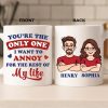 Custom Mug - Personalized Anniversary Wedding Gifts For Husband And Wife, Him And Her - One Love One Life Custom Mug - Personalized Anniversary Wedding Gifts For Husband And Wife, Him And Her - One Love One Life