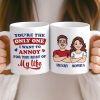 Custom Mug - Personalized Anniversary Wedding Gifts For Husband And Wife, Him And Her - One Love One Life Custom Mug - Personalized Anniversary Wedding Gifts For Husband And Wife, Him And Her - One Love One Life
