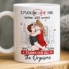Custom Mug - Personalized Anniversary Wedding Gifts For Husband And Wife, Him And Her - Our Love Feels Steady Custom Mug - Personalized Anniversary Wedding Gifts For Husband And Wife, Him And Her - Our Love Feels Steady