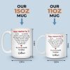 Custom Mug - Personalized Anniversary Wedding Gifts For Husband And Wife, Him And Her - Our Love Moves Forward Custom Mug - Personalized Anniversary Wedding Gifts For Husband And Wife, Him And Her - Our Love Moves Forward