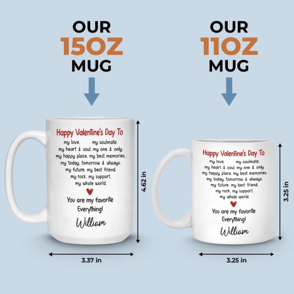 Custom Mug - Personalized Anniversary Wedding Gifts For Husband And Wife, Him And Her - Our Love Moves Forward Custom Mug - Personalized Anniversary Wedding Gifts For Husband And Wife, Him And Her - Our Love Moves Forward