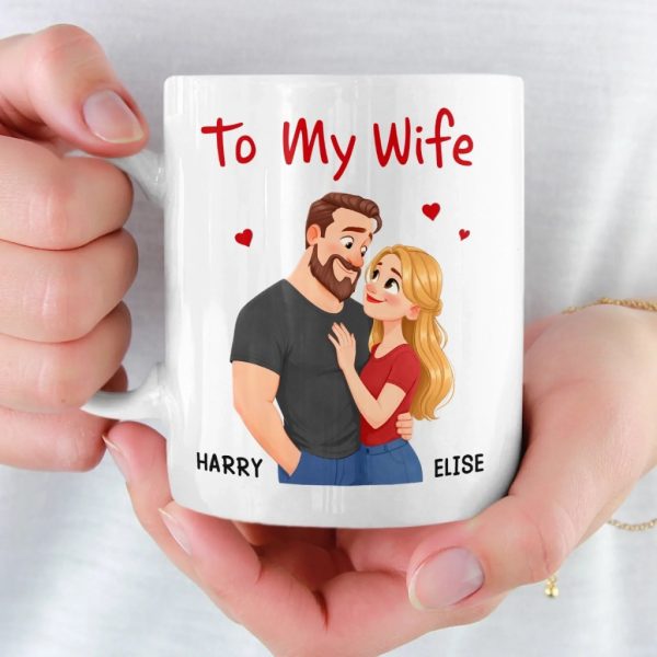 Custom Mug - Personalized Anniversary Wedding Gifts For Husband And Wife, Him And Her - Our Love Moves Gently Custom Mug - Personalized Anniversary Wedding Gifts For Husband And Wife, Him And Her - Our Love Moves Gently