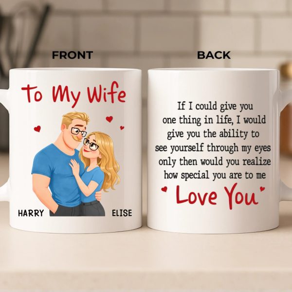 Custom Mug - Personalized Anniversary Wedding Gifts For Husband And Wife, Him And Her - Our Love Moves Gently Custom Mug - Personalized Anniversary Wedding Gifts For Husband And Wife, Him And Her - Our Love Moves Gently