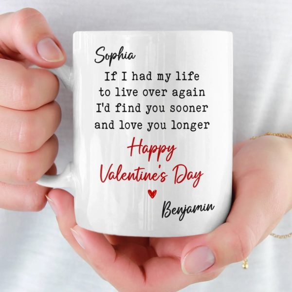 Custom Mug - Personalized Anniversary Wedding Gifts For Husband And Wife, Him And Her - Side By Side Feels Natural Custom Mug - Personalized Anniversary Wedding Gifts For Husband And Wife, Him And Her - Side By Side Feels Natural