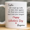 Custom Mug - Personalized Anniversary Wedding Gifts For Husband And Wife, Him And Her - Side By Side Feels Natural Custom Mug - Personalized Anniversary Wedding Gifts For Husband And Wife, Him And Her - Side By Side Feels Natural