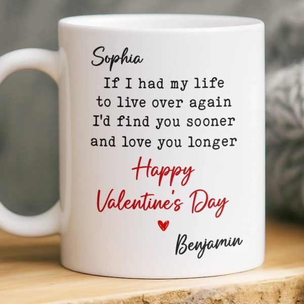 Custom Mug - Personalized Anniversary Wedding Gifts For Husband And Wife, Him And Her - Side By Side Feels Natural Custom Mug - Personalized Anniversary Wedding Gifts For Husband And Wife, Him And Her - Side By Side Feels Natural