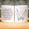 Custom Mug - Personalized Anniversary Wedding Gifts For Husband And Wife, Him And Her - Sip Love Repeat Custom Mug - Personalized Anniversary Wedding Gifts For Husband And Wife, Him And Her - Sip Love Repeat
