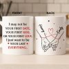 Custom Mug - Personalized Anniversary Wedding Gifts For Husband And Wife, Him And Her - Sip Love Repeat Custom Mug - Personalized Anniversary Wedding Gifts For Husband And Wife, Him And Her - Sip Love Repeat