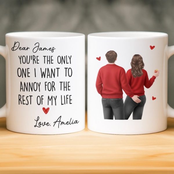 Custom Mug - Personalized Anniversary Wedding Gifts For Husband And Wife, Him And Her - Still Crushing On You Always Custom Mug - Personalized Anniversary Wedding Gifts For Husband And Wife, Him And Her - Still Crushing On You Always