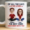 Custom Mug - Personalized Anniversary Wedding Gifts For Husband And Wife, Him And Her - Together Is My Favorite Place Custom Mug - Personalized Anniversary Wedding Gifts For Husband And Wife, Him And Her - Together Is My Favorite Place
