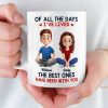 Custom Mug - Personalized Anniversary Wedding Gifts For Husband And Wife, Him And Her - Together Is My Favorite Place Custom Mug - Personalized Anniversary Wedding Gifts For Husband And Wife, Him And Her - Together Is My Favorite Place