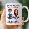 Custom Mug - Personalized Anniversary Wedding Gifts For Husband And Wife, Him And Her - Together Is My Favorite Place Custom Mug - Personalized Anniversary Wedding Gifts For Husband And Wife, Him And Her - Together Is My Favorite Place