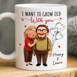 Custom Mug - Personalized Anniversary Wedding Gifts For Husband And Wife, Him And Her - Together We Make Sense