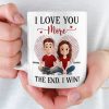 Custom Mug - Personalized Anniversary Wedding Gifts For Husband And Wife, Him And Her - Two Hearts One Story Custom Mug - Personalized Anniversary Wedding Gifts For Husband And Wife, Him And Her - Two Hearts One Story