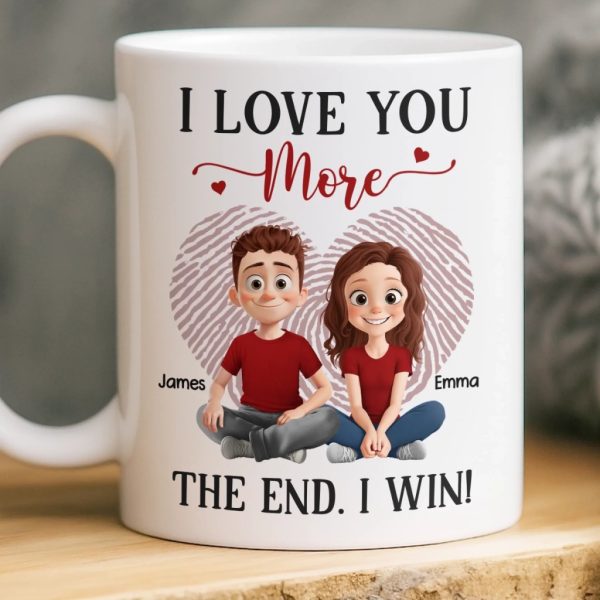 Custom Mug - Personalized Anniversary Wedding Gifts For Husband And Wife, Him And Her - Two Hearts One Story Custom Mug - Personalized Anniversary Wedding Gifts For Husband And Wife, Him And Her - Two Hearts One Story