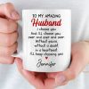 Custom Mug - Personalized Anniversary Wedding Gifts For Husband And Wife, Him And Her - Two Lives One Rhythm Custom Mug - Personalized Anniversary Wedding Gifts For Husband And Wife, Him And Her - Two Lives One Rhythm