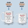 Custom Mug - Personalized Anniversary Wedding Gifts For Husband And Wife, Him And Her - Two Lives One Rhythm Custom Mug - Personalized Anniversary Wedding Gifts For Husband And Wife, Him And Her - Two Lives One Rhythm