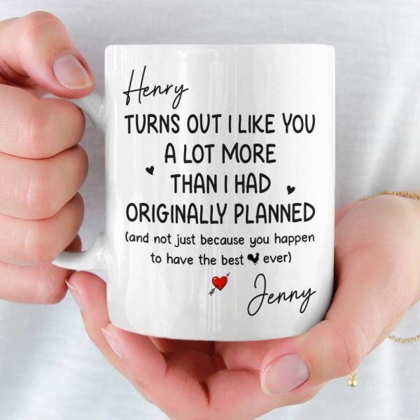 Custom Mug - Personalized Anniversary Wedding Gifts For Husband And Wife, Him And Her - We Grow Better Together Custom Mug - Personalized Anniversary Wedding Gifts For Husband And Wife, Him And Her - We Grow Better Together