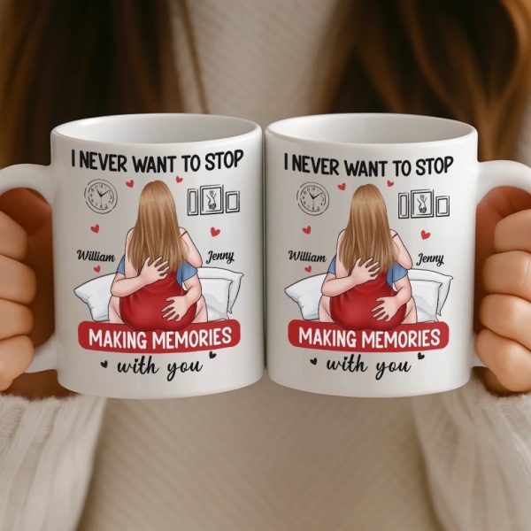 Custom Mug - Personalized Anniversary Wedding Gifts For Husband And Wife, Him And Her - Wild Hearts Perfect Match Custom Mug - Personalized Anniversary Wedding Gifts For Husband And Wife, Him And Her - Wild Hearts Perfect Match
