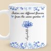 Custom Mug - Personalized Best Friend Birthday Gifts For Women - Blooming Together, Always Custom Mug - Personalized Best Friend Birthday Gifts For Women - Blooming Together, Always