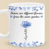 Custom Mug - Personalized Best Friend Birthday Gifts For Women - Blooming Together, Always Custom Mug - Personalized Best Friend Birthday Gifts For Women - Blooming Together, Always