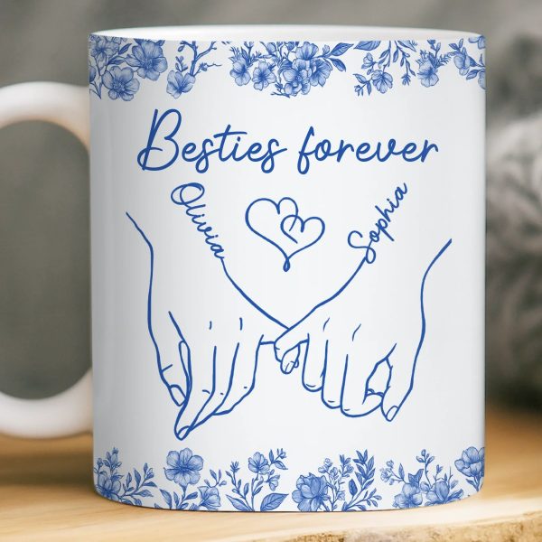 Custom Mug - Personalized Best Friend Birthday Gifts For Women - Laughing Together, Always Custom Mug - Personalized Best Friend Birthday Gifts For Women - Laughing Together, Always